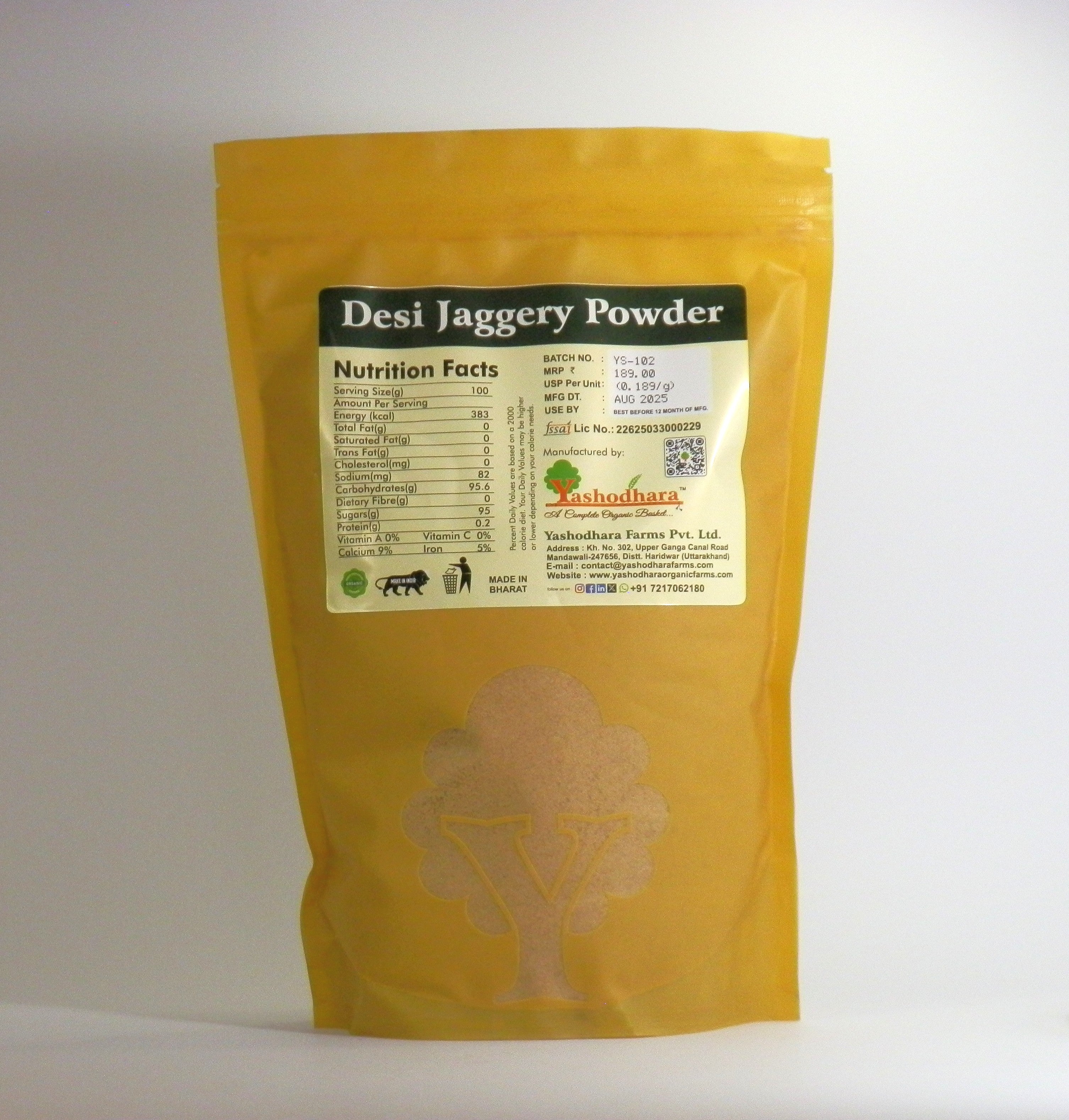 Desi Jaggery Powder 1000g